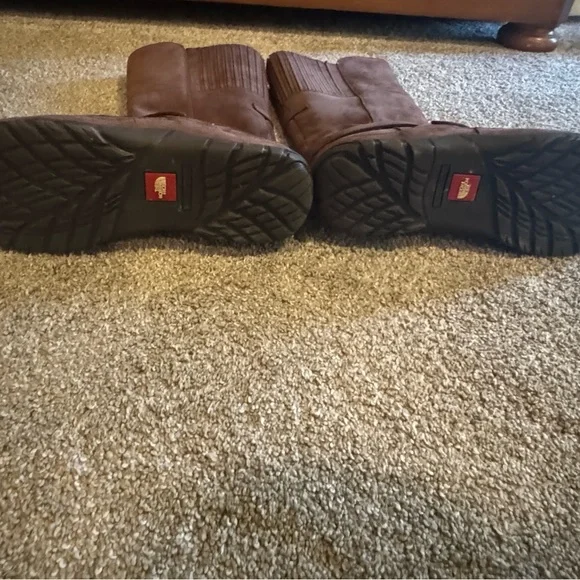 The North Face Brown Leather Boots - Picture 3 of 5